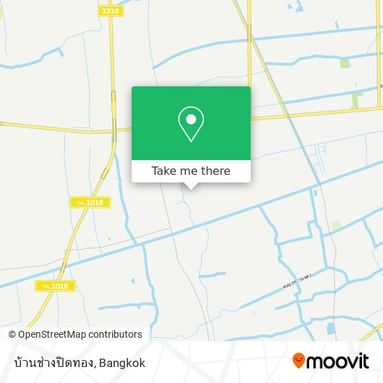 บ้านช่างปิดทอง map