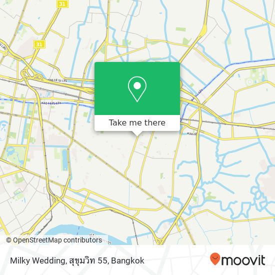 Milky Wedding, สุขุมวิท 55 map