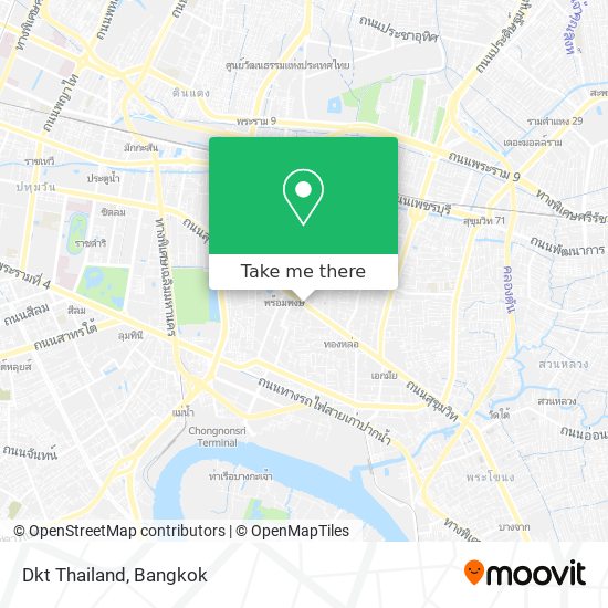 Dkt Thailand map