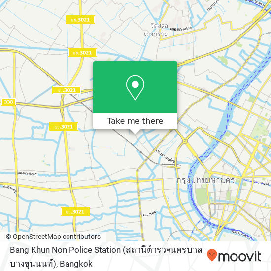 Bang Khun Non Police Station (สถานีตำรวจนครบาลบางขุนนนท์) map