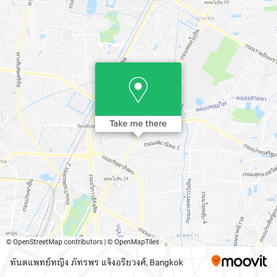 ทันตแพทย์หญิง ภัทรพร แจ้งอริยวงศ์ map