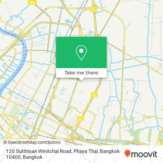 120 Sutthisan Winitchai Road, Phaya Thai, Bangkok 10400 map