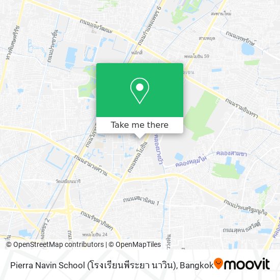 Pierra Navin School (โรงเรียนพีระยา นาวิน) map