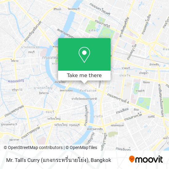 Mr. Tall's Curry (แกงกระหรี่นายโย่ง) map