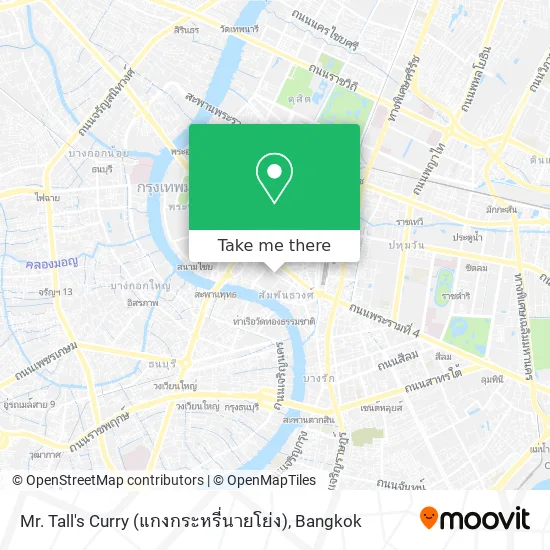 Mr. Tall's Curry (แกงกระหรี่นายโย่ง) map