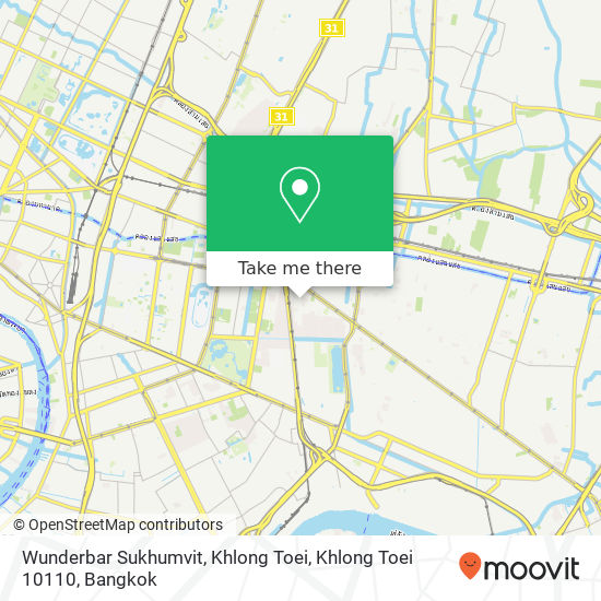 Wunderbar Sukhumvit, Khlong Toei, Khlong Toei 10110 map
