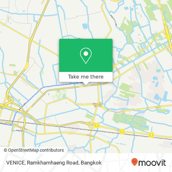 VENICE, Ramkhamhaeng Road map