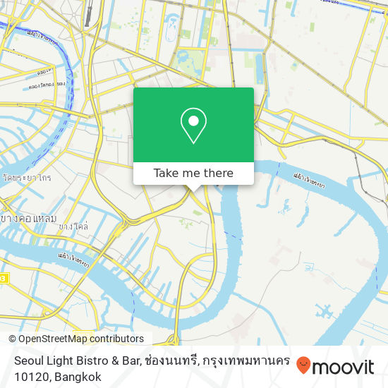 Seoul Light Bistro & Bar, ช่องนนทรี, กรุงเทพมหานคร 10120 map