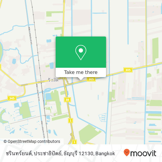 ชรินทร์ยนต์, ประชาธิปัตย์, ธัญบุรี 12130 map