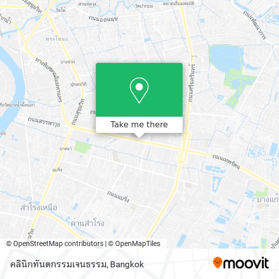 คลินิกทันตกรรมเจนธรรม map