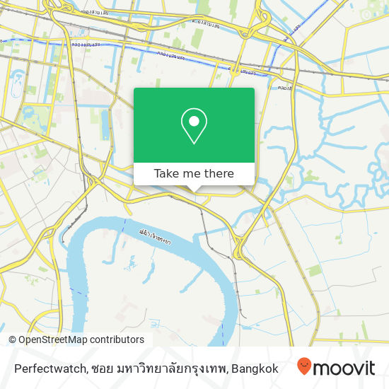 Perfectwatch, ซอย มหาวิทยาลัยกรุงเทพ map