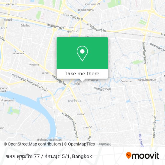 ซอย สุขุมวิท 77 / อ่อนนุช 5/1 map