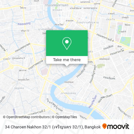34 Charoen Nakhon 32 / 1 (เจริญนคร 32 / 1) map