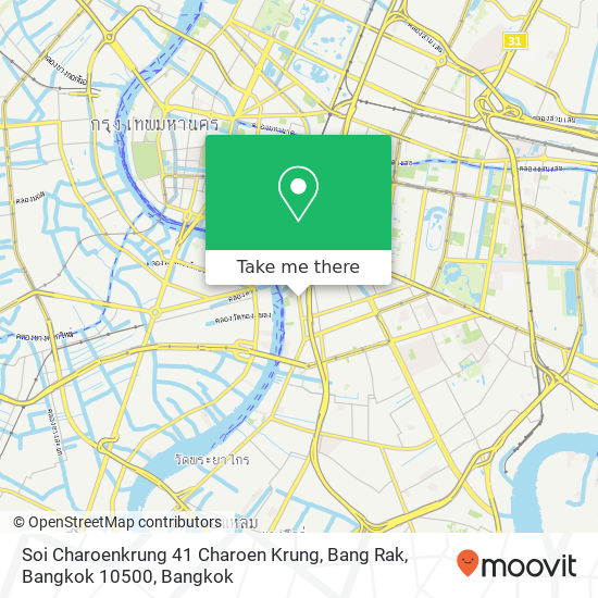 Soi Charoenkrung 41 Charoen Krung, Bang Rak, Bangkok 10500 map