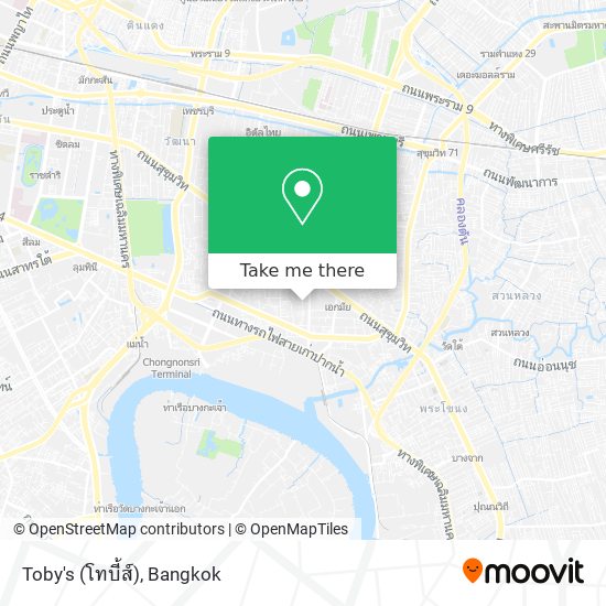 Toby's (โทบี้ส์) map