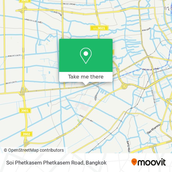 Soi Phetkasem Phetkasem Road map