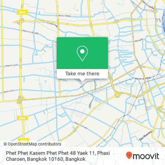 Phet Phet Kasem Phet Phet 48 Yaek 11, Phasi Charoen, Bangkok 10160 map