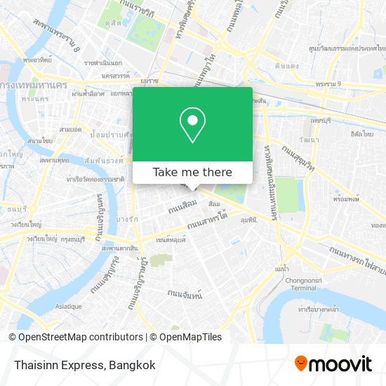 Thaisinn Express map