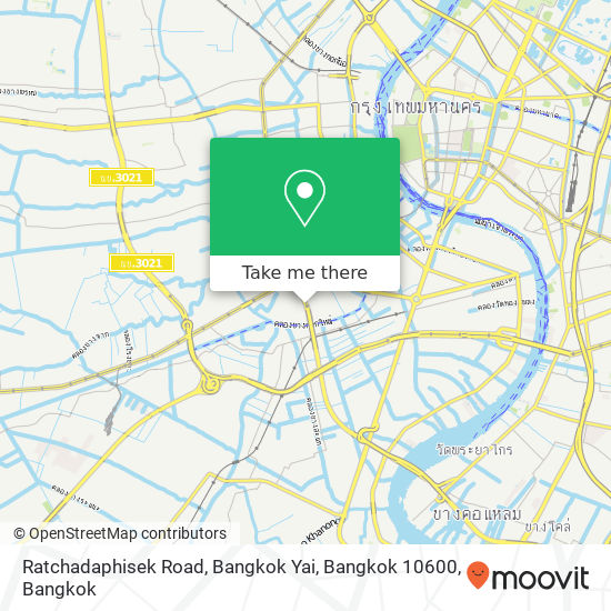 Ratchadaphisek Road, Bangkok Yai, Bangkok 10600 map