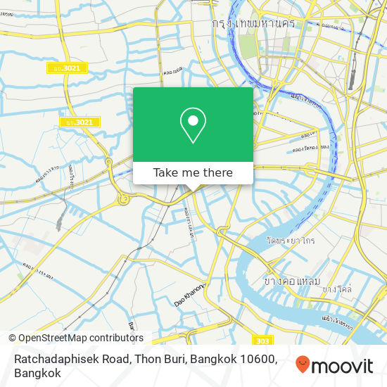 Ratchadaphisek Road, Thon Buri, Bangkok 10600 map