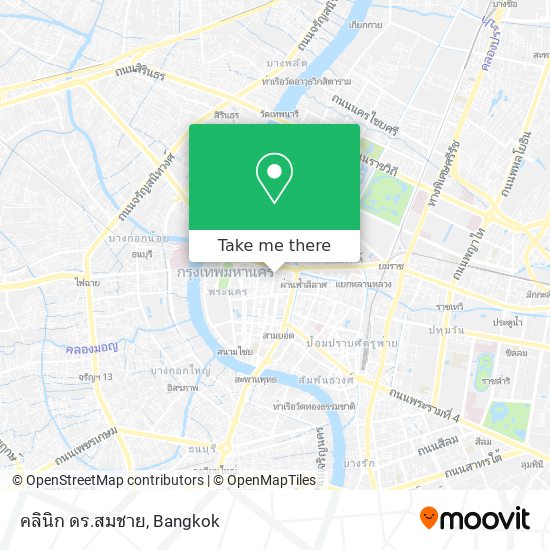 คลินิก ดร.สมชาย map