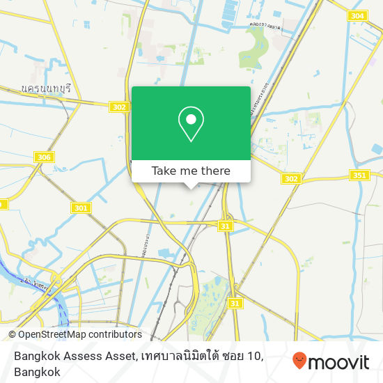 Bangkok Assess Asset, เทศบาลนิมิตใต้ ซอย 10 map