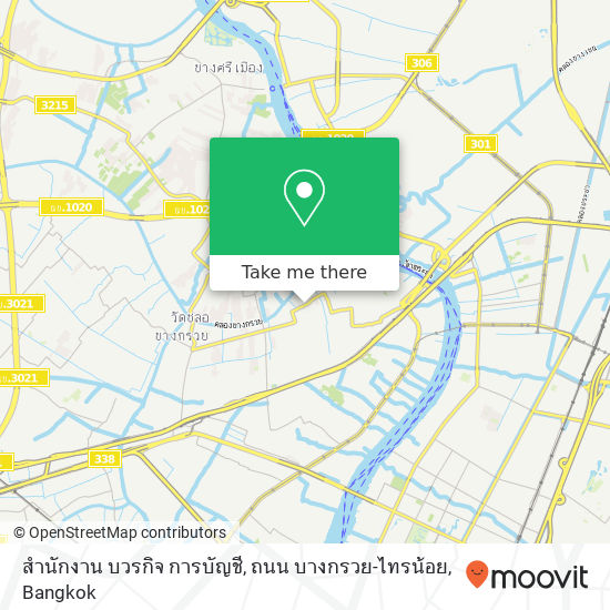 สำนักงาน บวรกิจ การบัญชี, ถนน บางกรวย-ไทรน้อย map