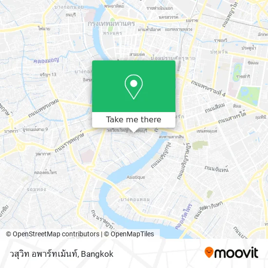 วสุวิท อพาร์ทเม้นท์ map