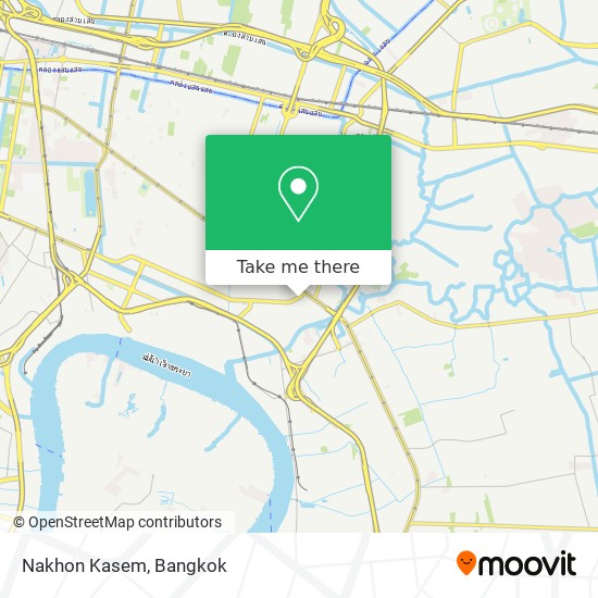 Nakhon Kasem map