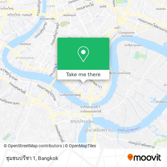 ชุมชนปรีชา 1 map