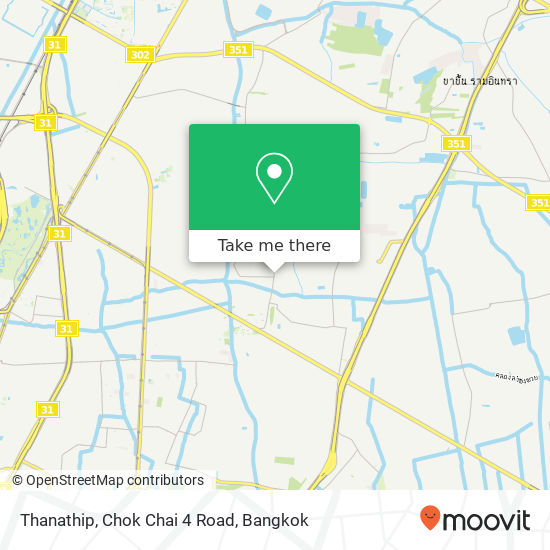 Thanathip, Chok Chai 4 Road map