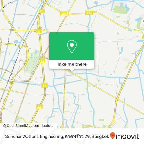 Sririchai Wattana Engineering, ลาดพร้าว 29 map