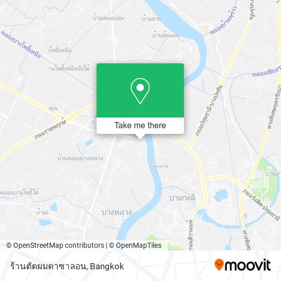 ร้านตัดผมดาซาลอน map