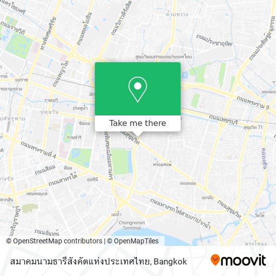 สมาคมนามธารีสังคัตแห่งประเทศไทย map