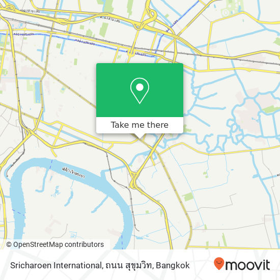 Sricharoen International, ถนน สุขุมวิท map