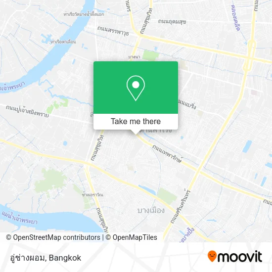 อู่ช่างผอม map