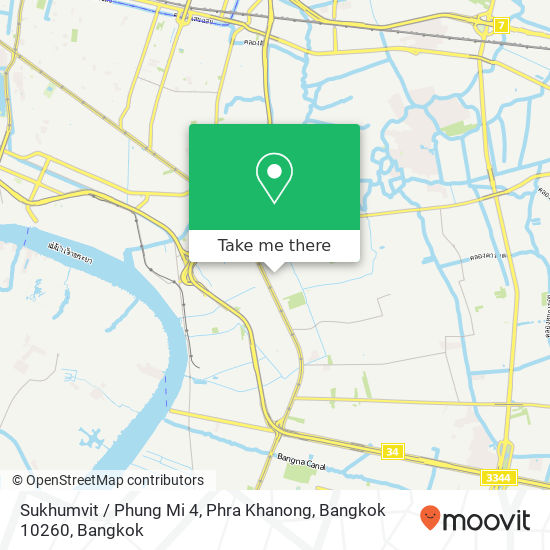 Sukhumvit / Phung Mi 4, Phra Khanong, Bangkok 10260 map