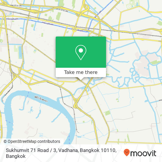 Sukhumvit 71 Road / 3, Vadhana, Bangkok 10110 map
