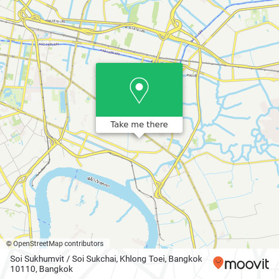 Soi Sukhumvit / Soi Sukchai, Khlong Toei, Bangkok 10110 map