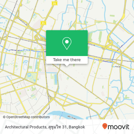 Architectural Products, สุขุมวิท 31 map