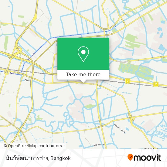 สินธ์พัฒนาการช่าง map