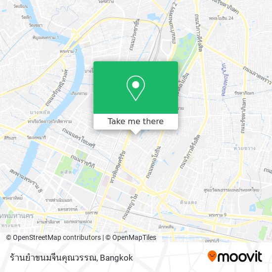 ร้านยำขนมจีนคุณวรรณ map