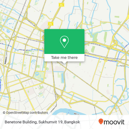 Benetone Building, Sukhumvit 19 map