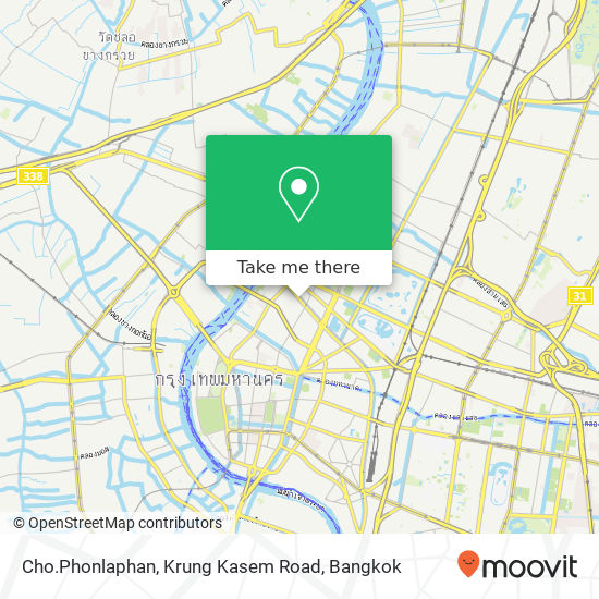 Cho.Phonlaphan, Krung Kasem Road map
