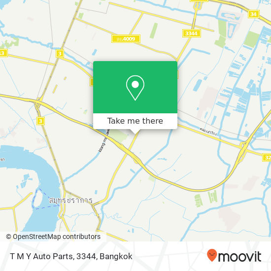 T M Y Auto Parts, 3344 map