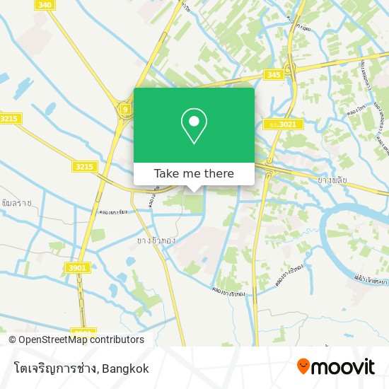 โตเจริญการช่าง map