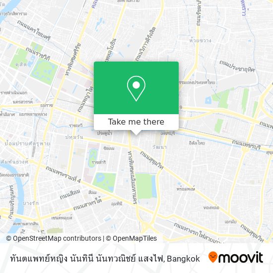 ทันตแพทย์หญิง นันทินี นันทวณิชย์ แสงไฟ map