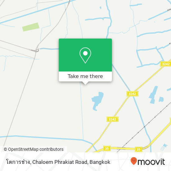 โตการช่าง, Chaloem Phrakiat Road map