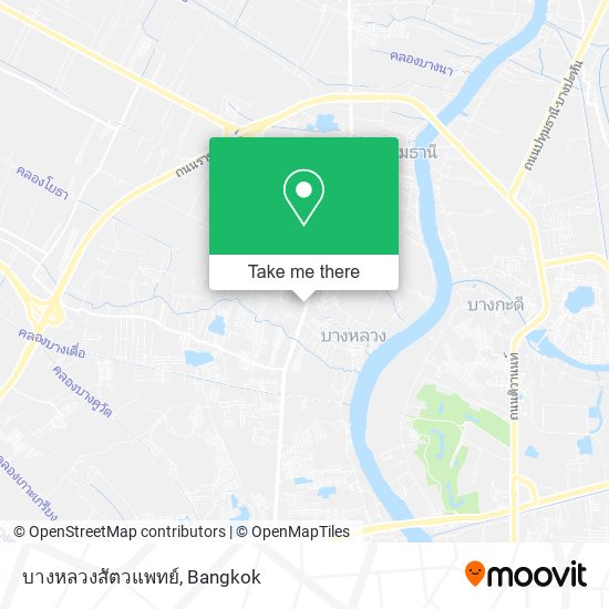 บางหลวงสัตวแพทย์ map