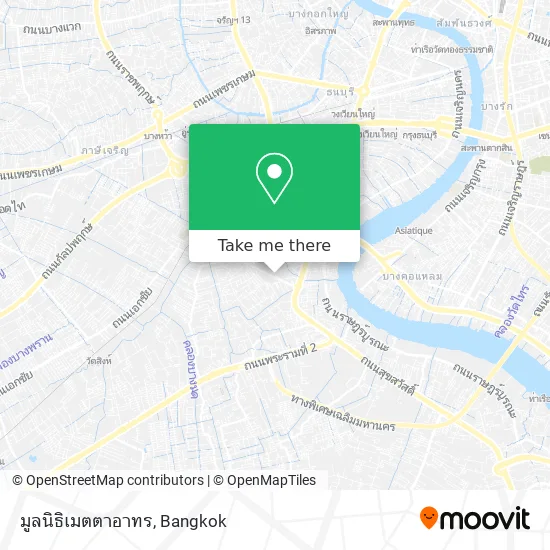มูลนิธิเมตตาอาทร map